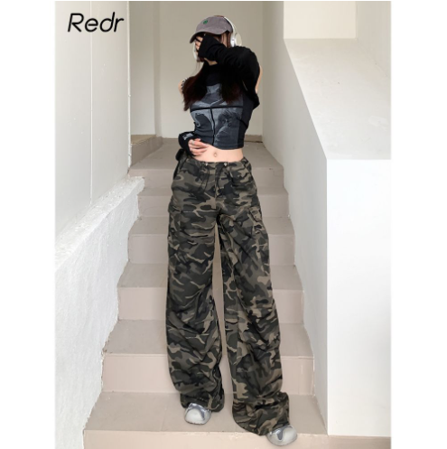Unisex Camouflage Cargo Pants for Summer (One Pair)